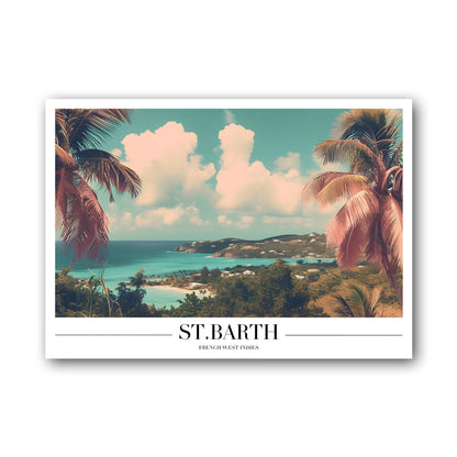 St. Barth - French West Indies Poster