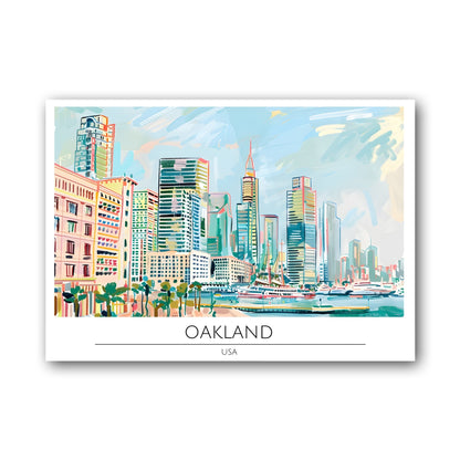 Oakland - USA Poster