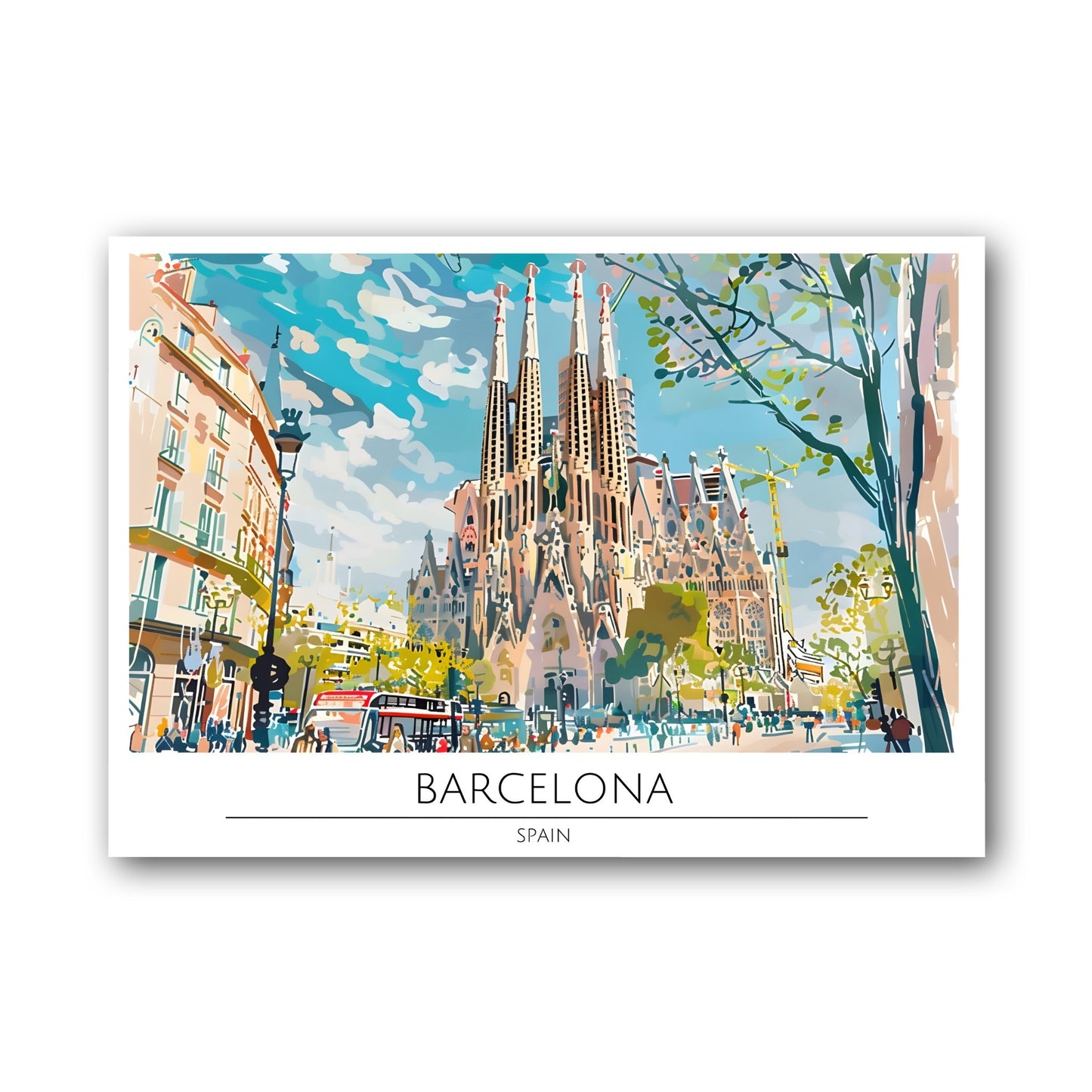 Barcelona - Spain Poster