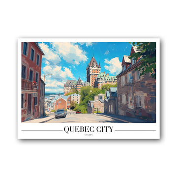 Quebec City - Canada Poster