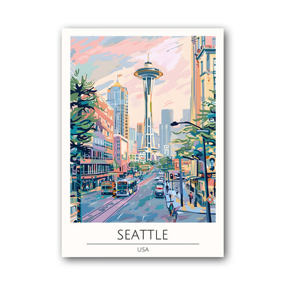 Seattle - USA Poster