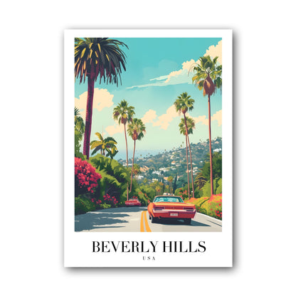 Beverly Hills - USA Poster