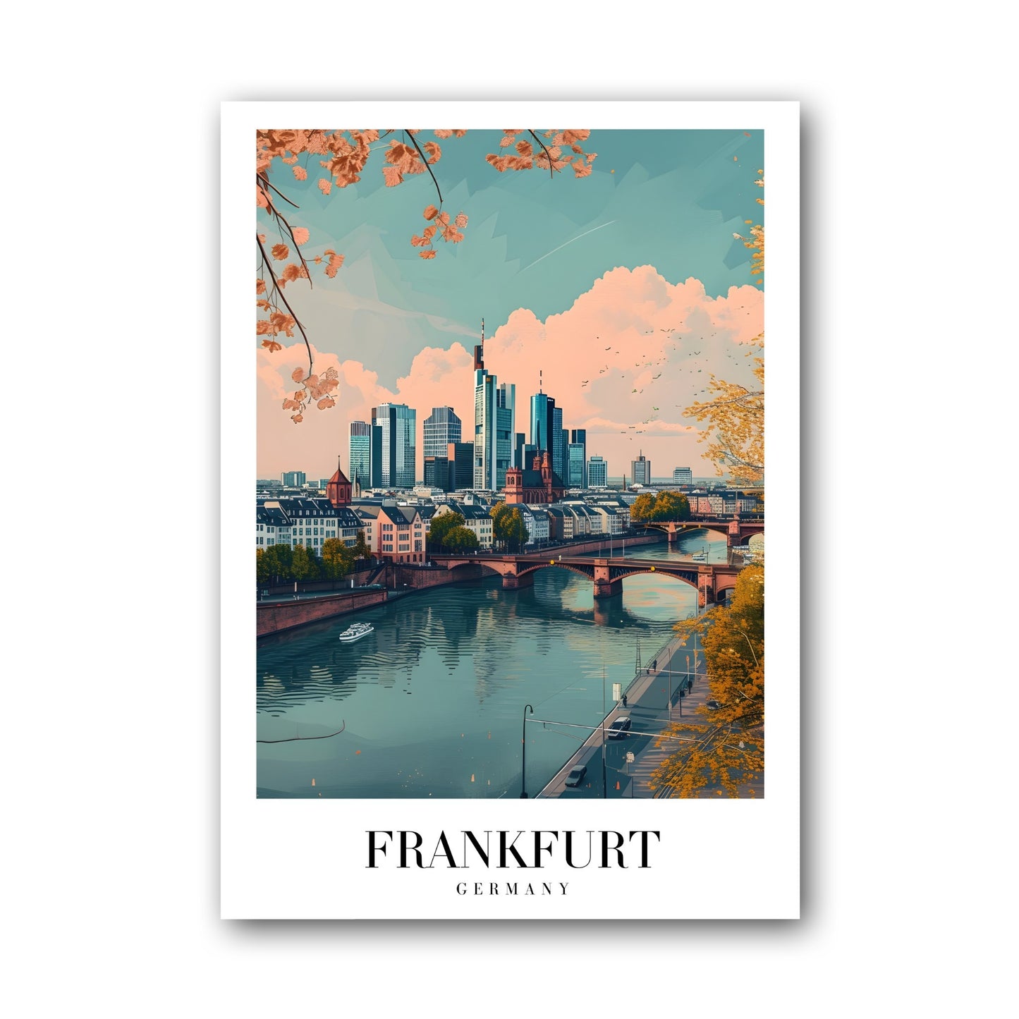 Frankfurt - Germany Poster