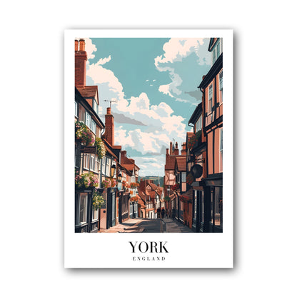 York - England Poster