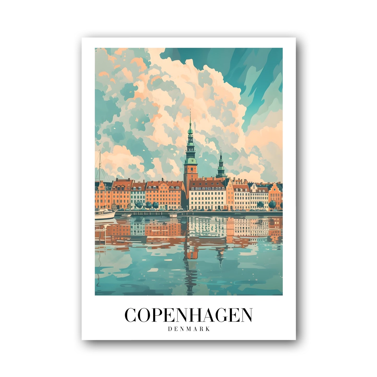 Copenhagen - Denmark Poster