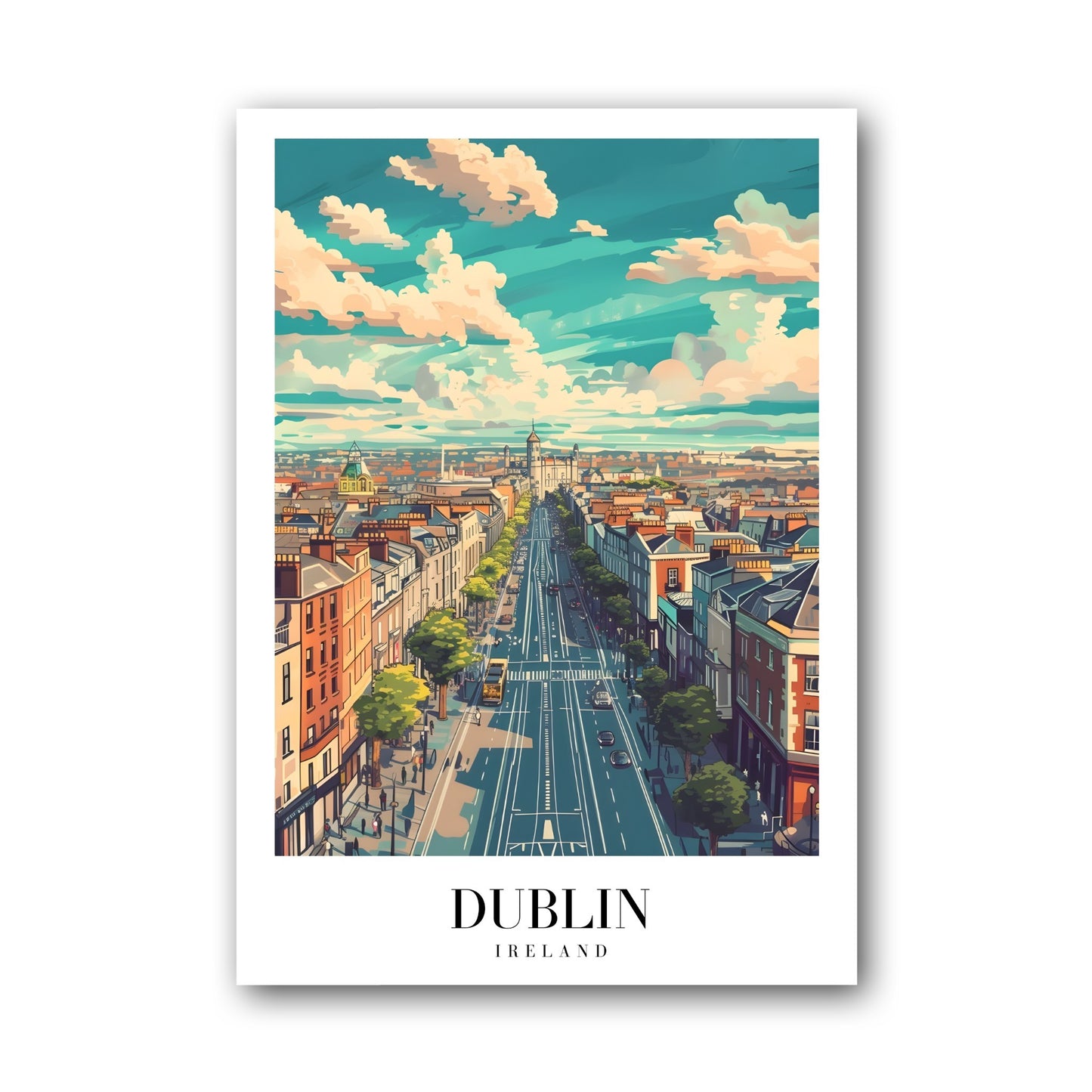 Dublin - Ireland Poster
