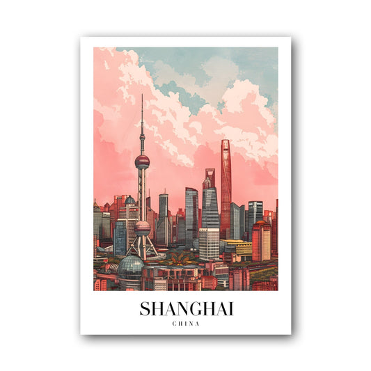 Shanghai - China Poster