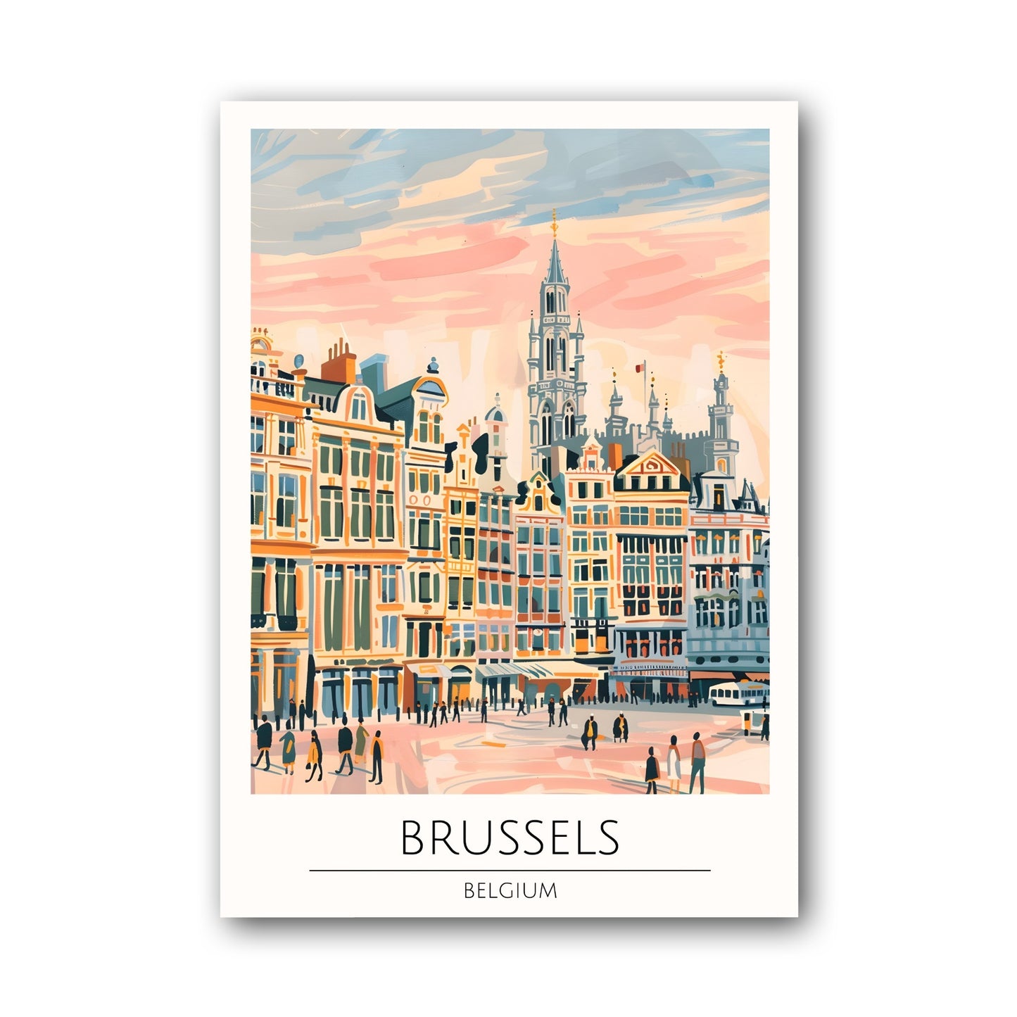 Brussels - Belgium Poster