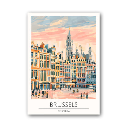 Brussels - Belgium Poster