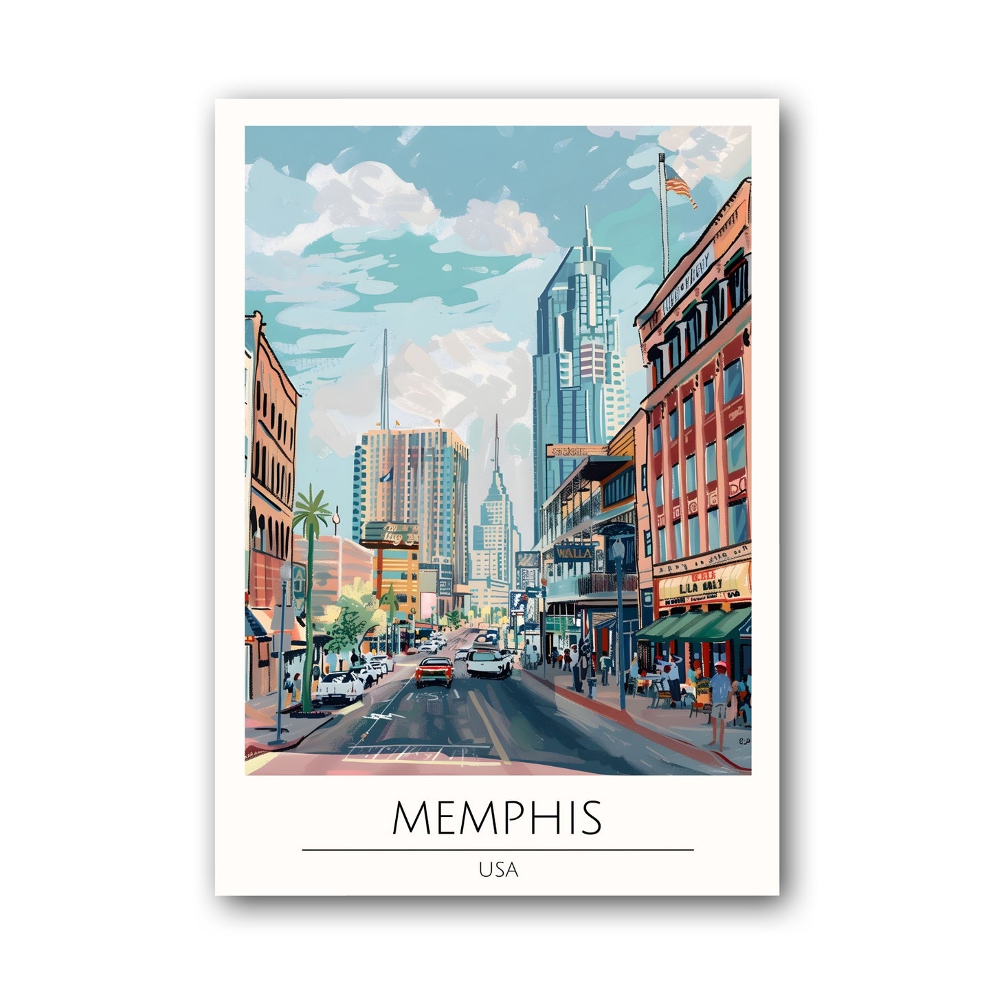 Memphis - USA Poster