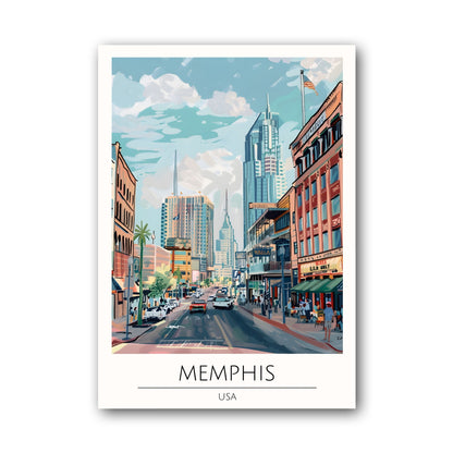 Memphis - USA Poster