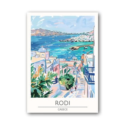 Rodi - Greece Poster