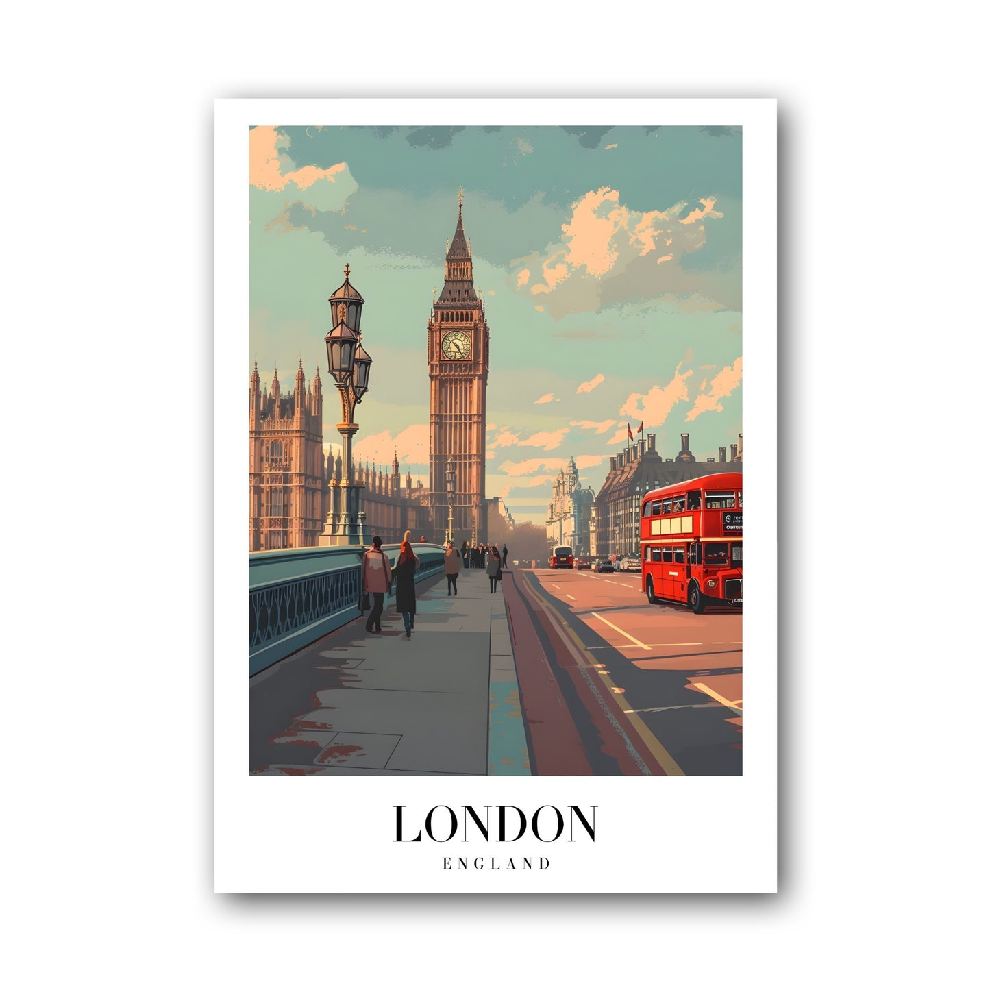 Londen - United Kingdom Poster