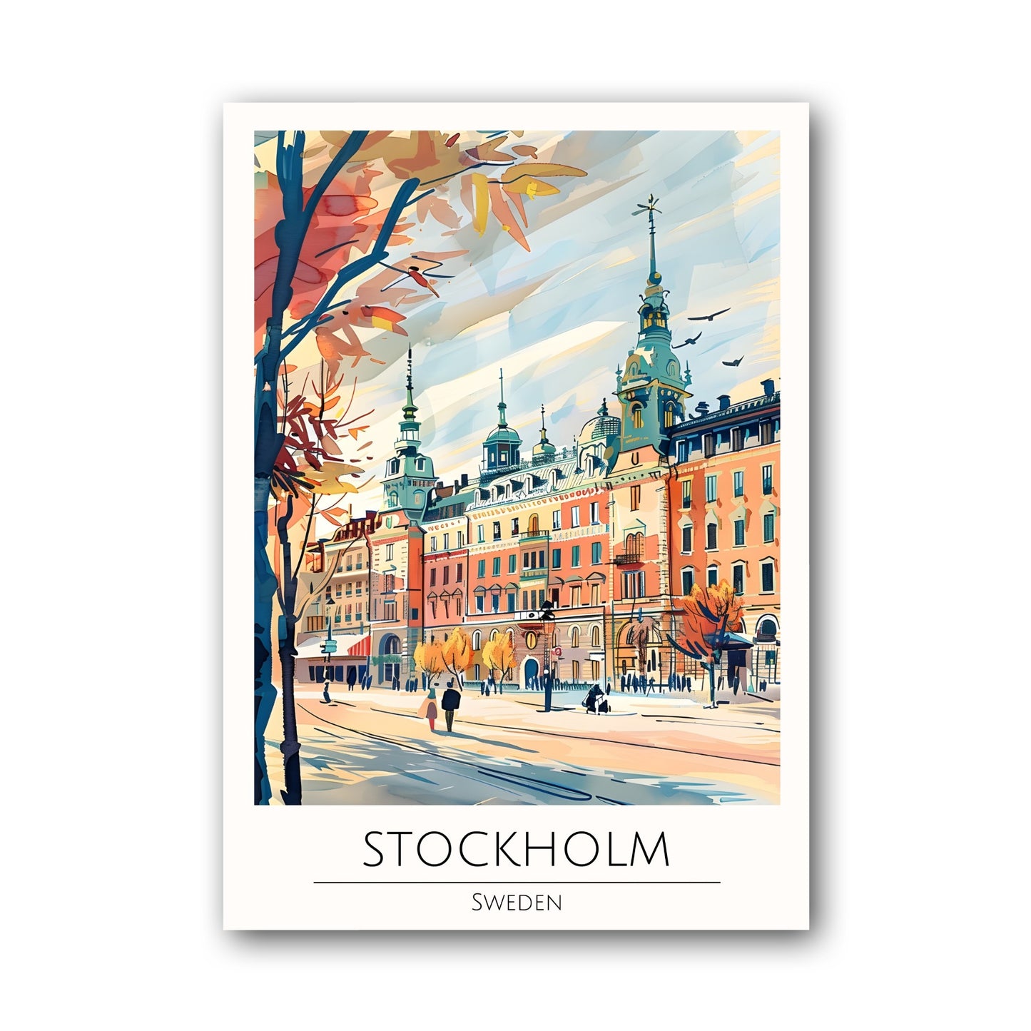 Stockholm - Sweden Poster