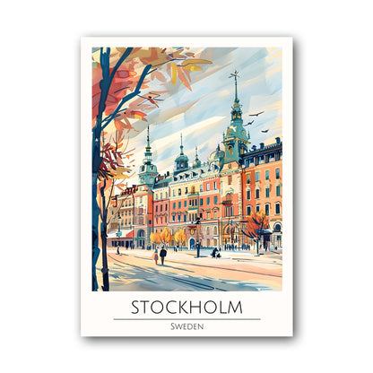 Stockholm - Sweden Poster