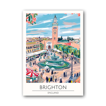 Brighton - England Poster