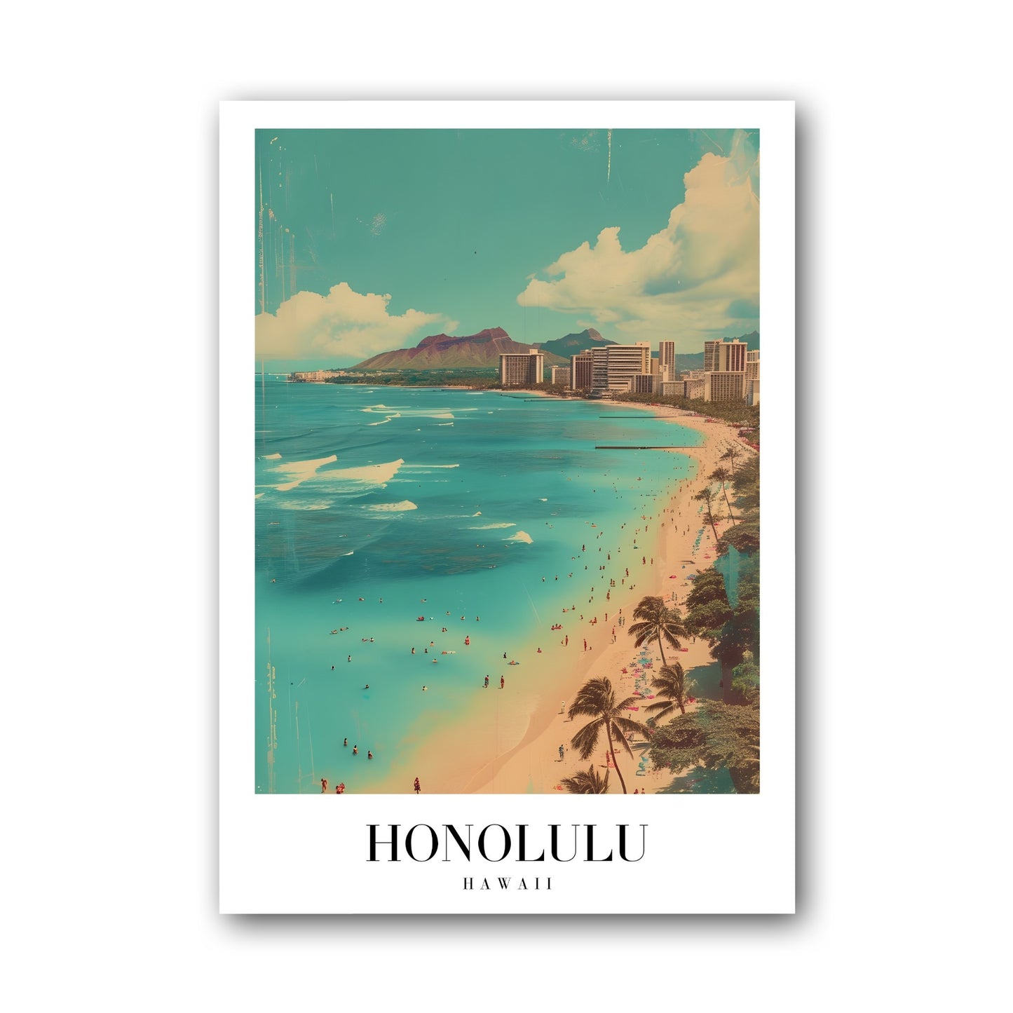 Honolulu - Hawaii Poster