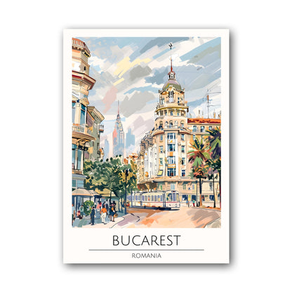 Bucarest - Romania Poster