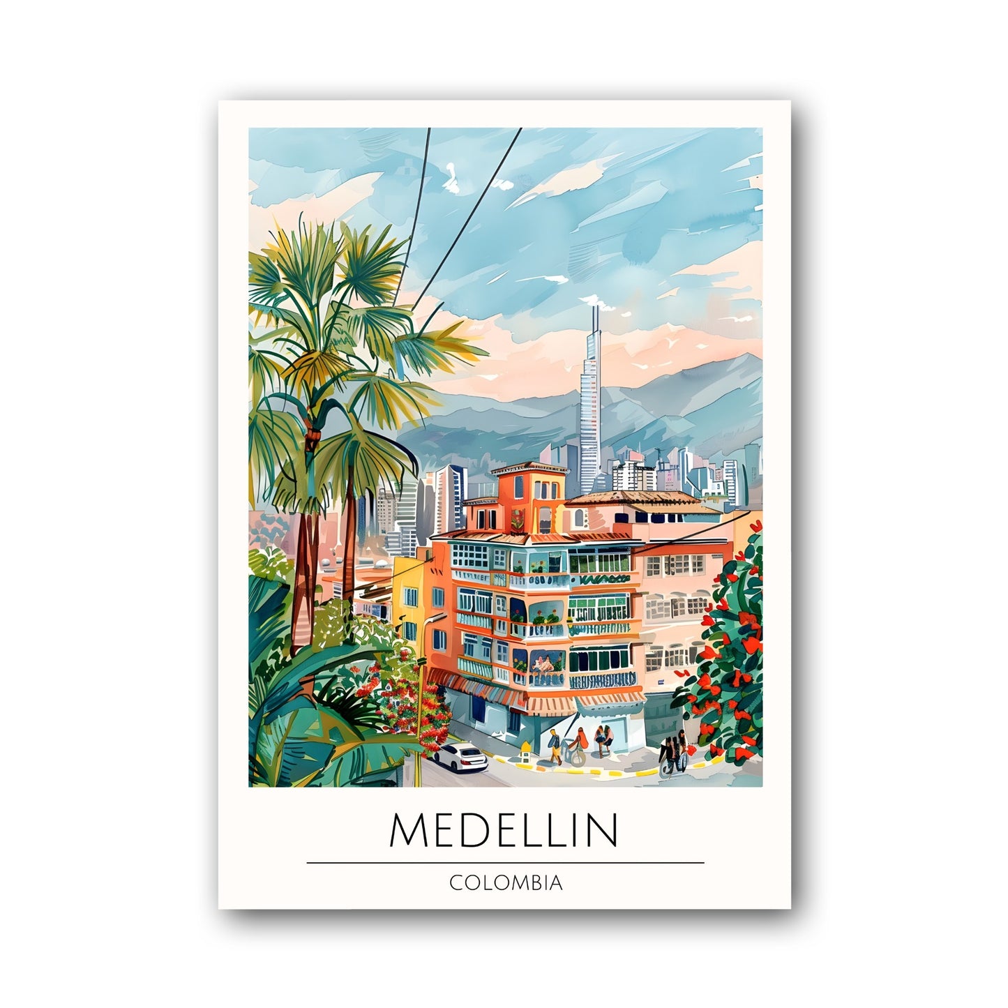 Medellin - Colombia Poster