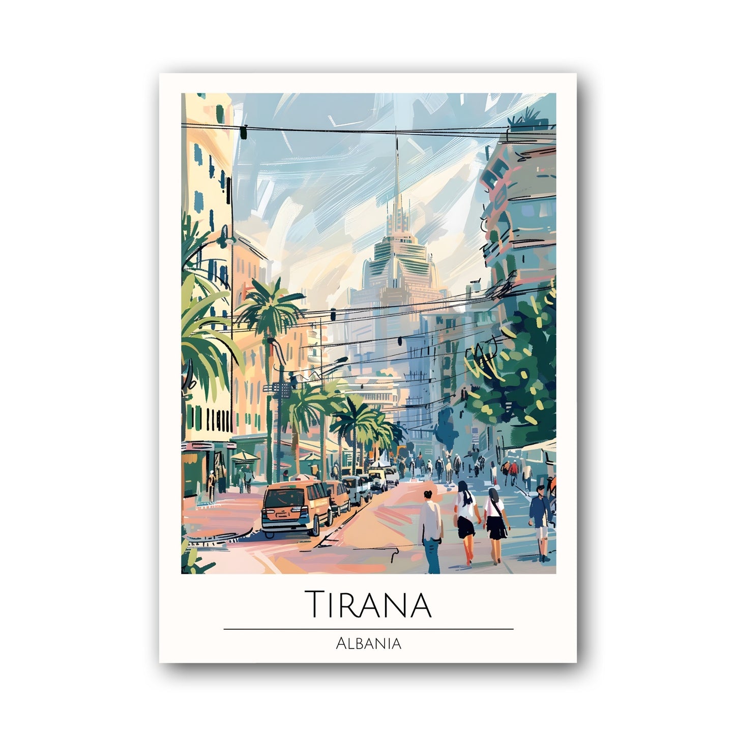 Tirana - Albania Poster