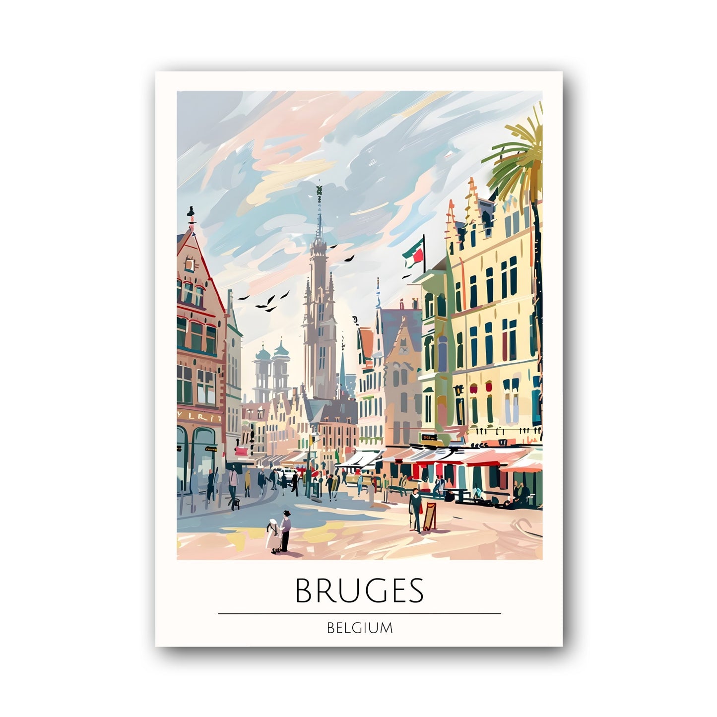 Bruges - Belgium Poster