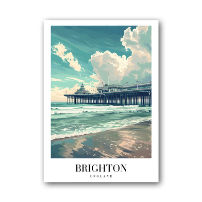 Brighton - England Poster
