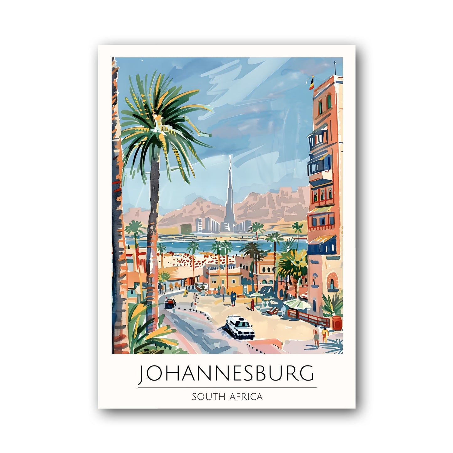 Johannesburg - South Africa Poster