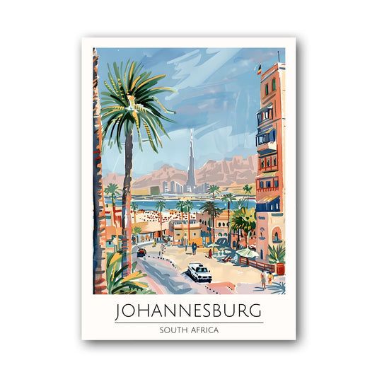 Johannesburg - South Africa Poster