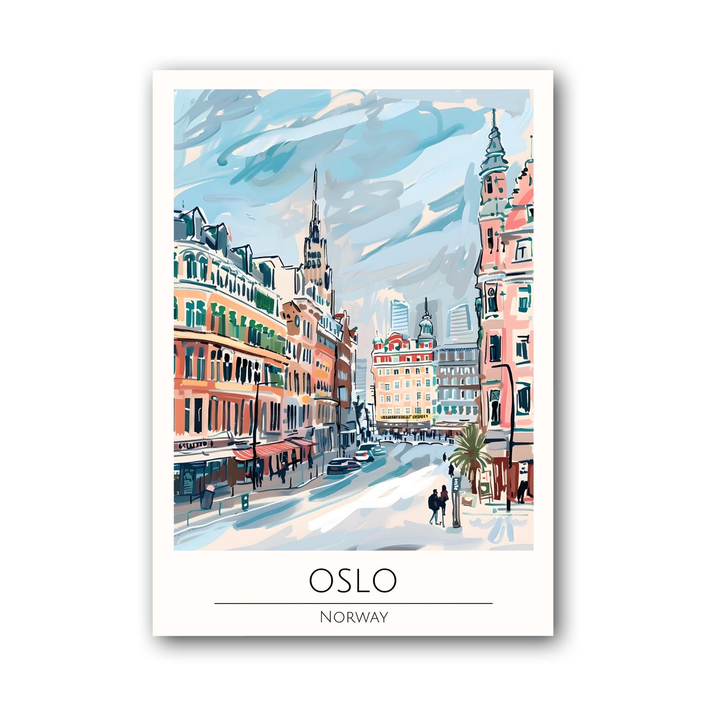 Oslo - Norway Poster