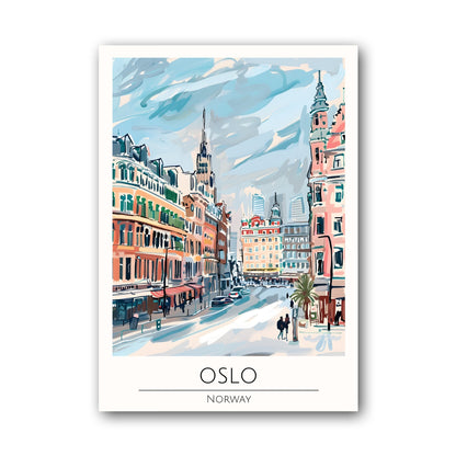 Oslo - Norway Poster
