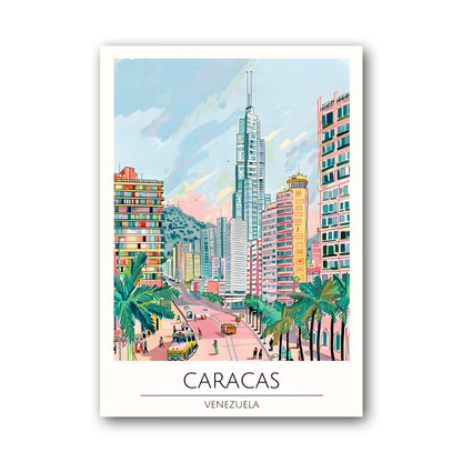 Caracas - Venuzuela Poster