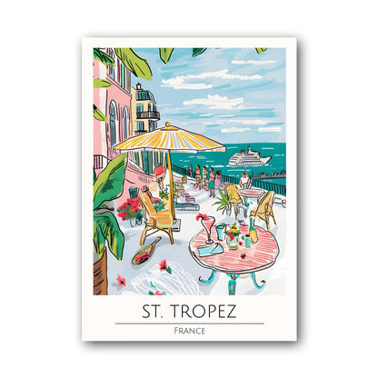 St. Tropez - France Poster