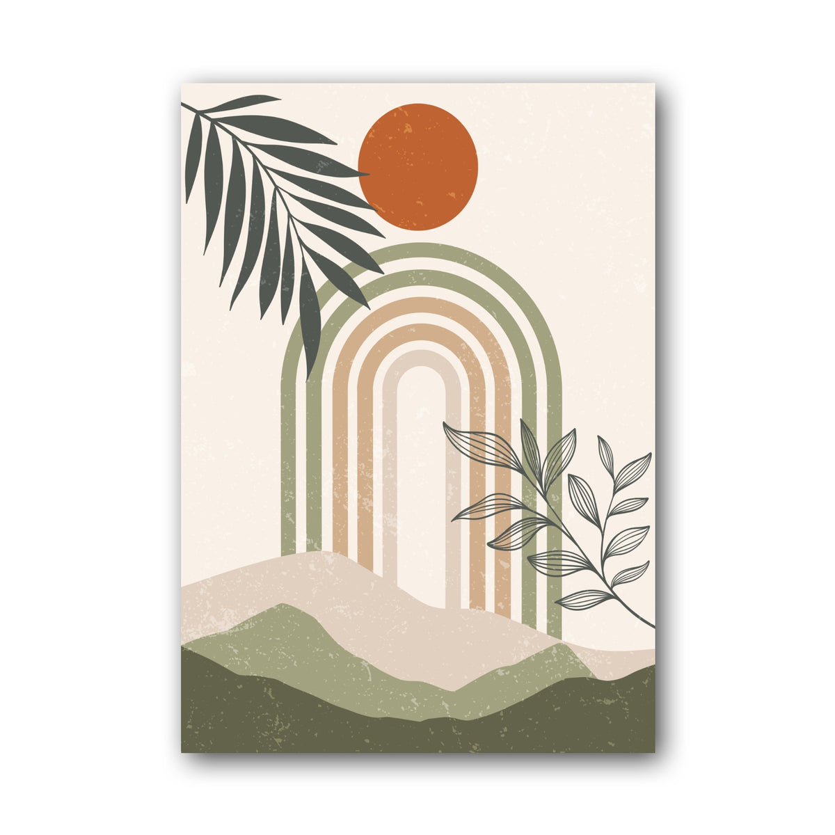 Sage Landscape Arch Poster
