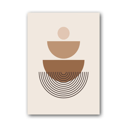 Terracotta Layered Bowl Poster