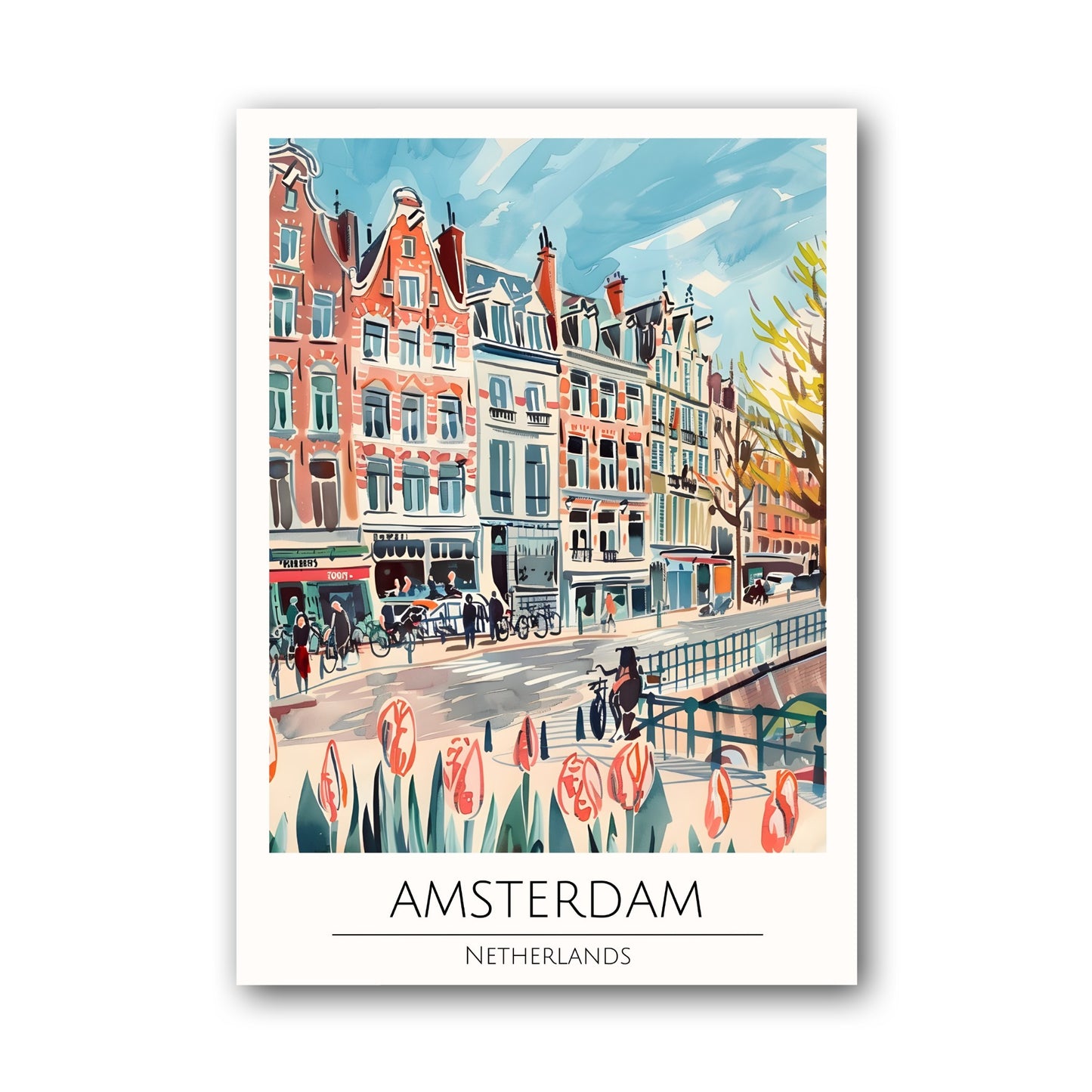 Amsterdam - Netherlands Poster