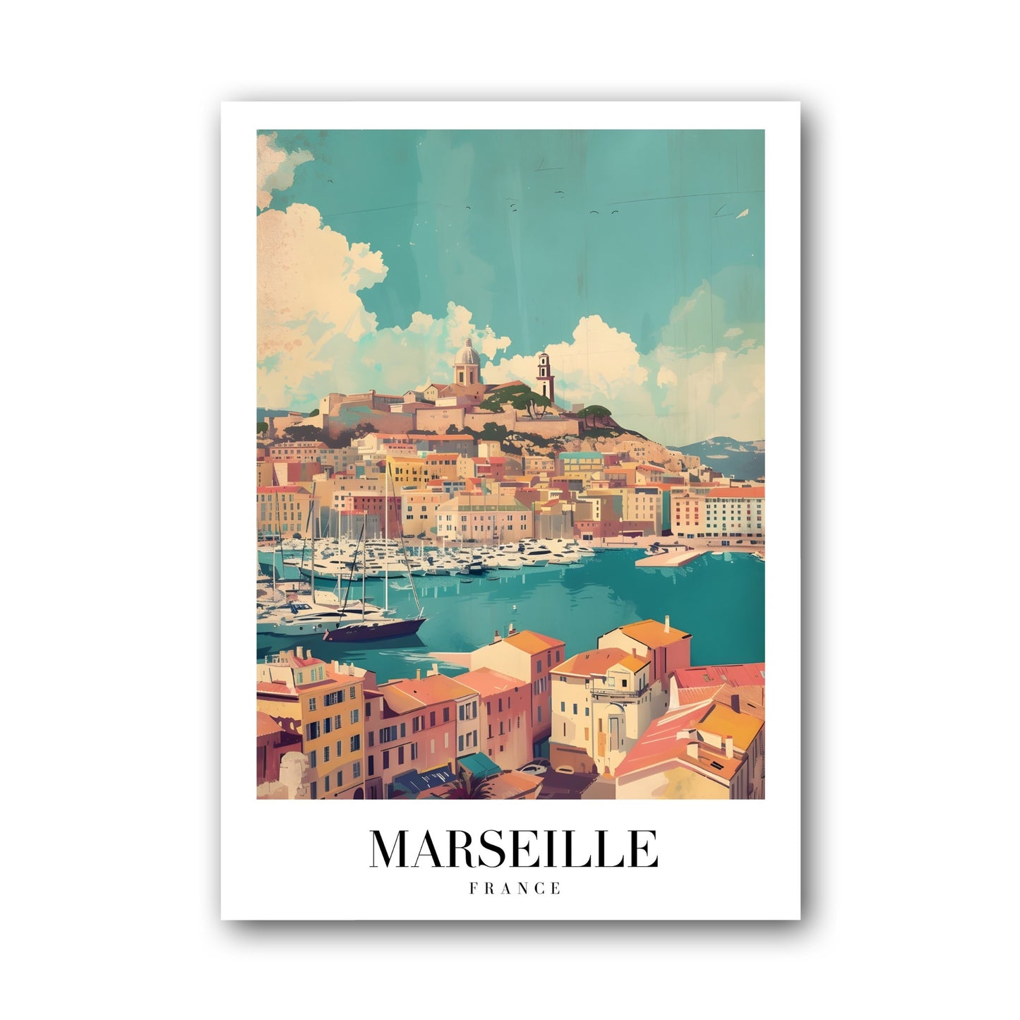 Marseille - France Poster