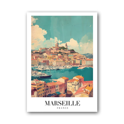 Marseille - France Poster