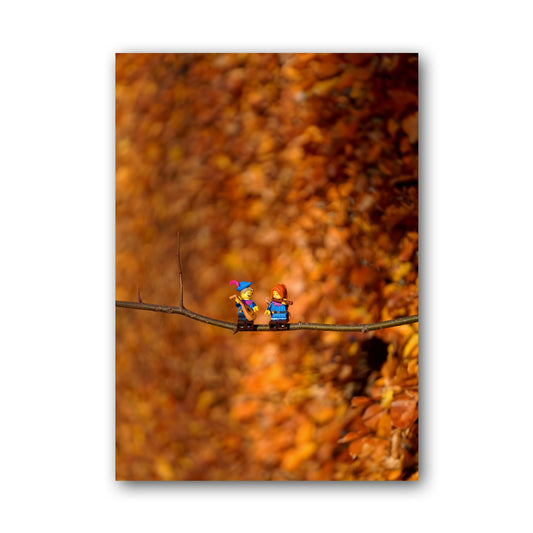 Flute and Lute in Autumn (enlarged) - ML12B
