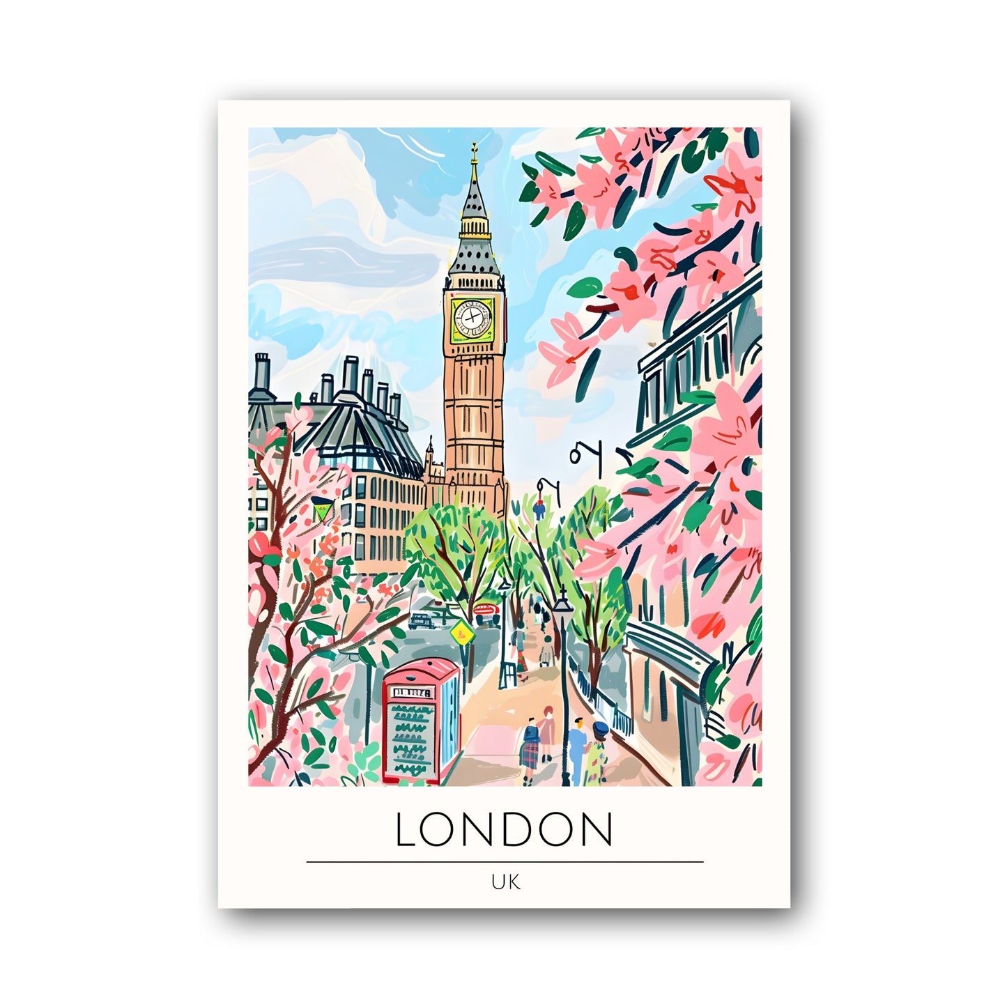 Londen - UK Poster