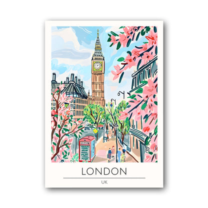 Londen - UK Poster