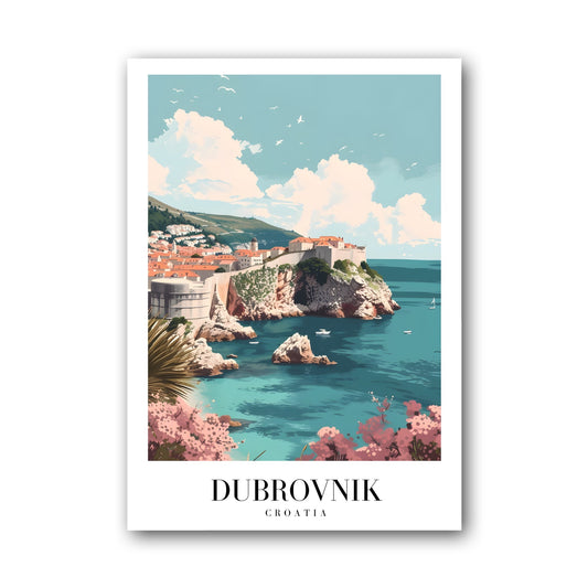 Dubrovnik - Croatia Poster