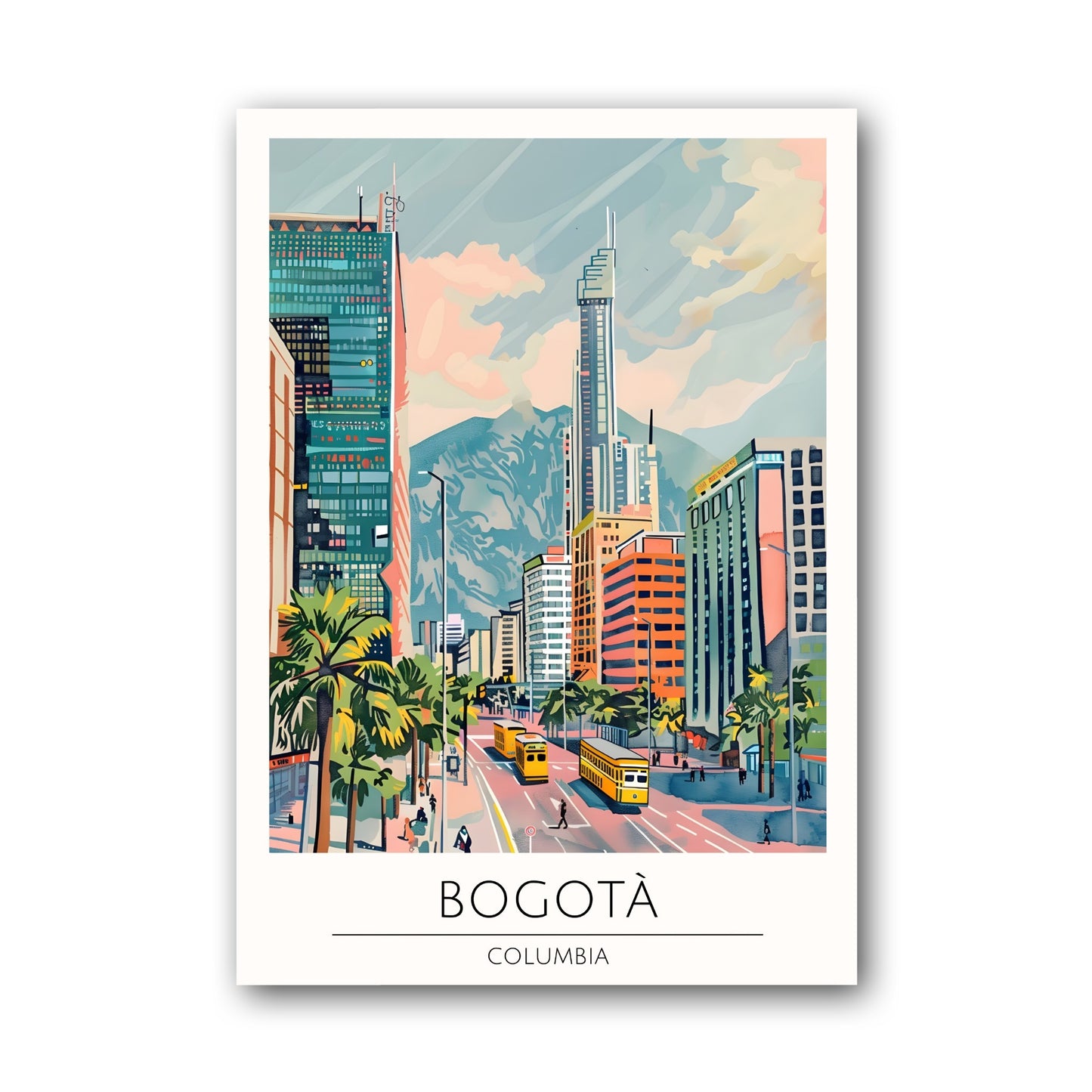 Bogotà - Columbia Poster