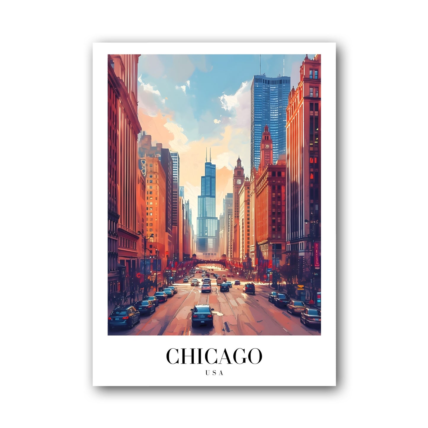 Chicago - USA Poster