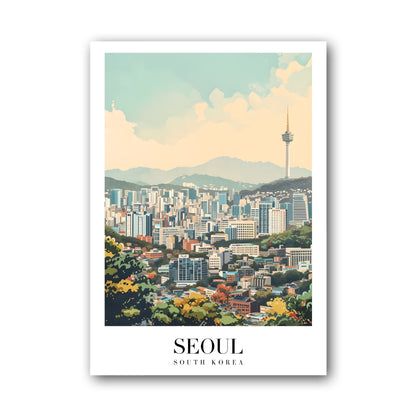 Seoul - South Korea Poster