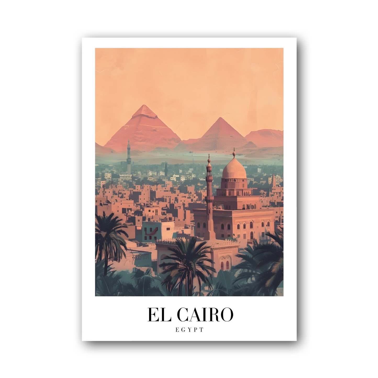 El Cairo - Egypt Poster