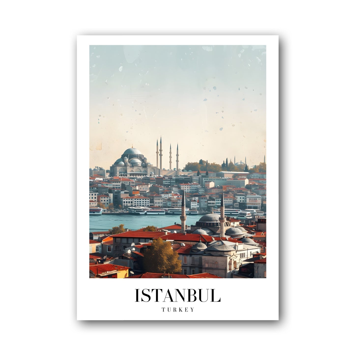 Istanbul - Turkey Poster