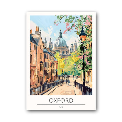 Oxford - UK Poster