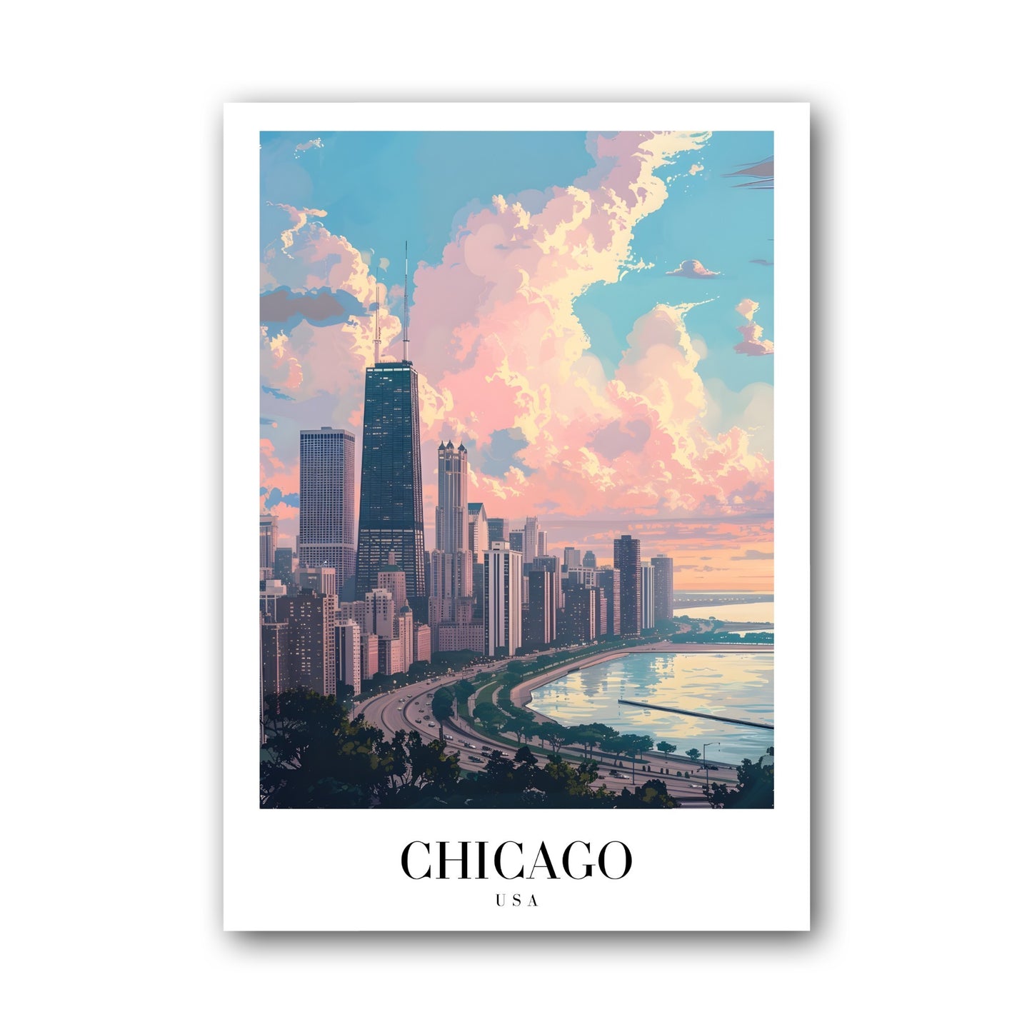 Chicago - USA Poster