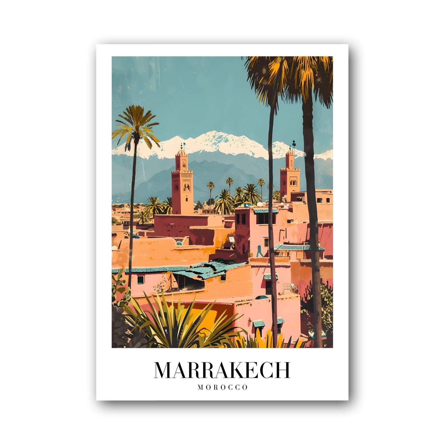 Marrakech - Morocco Poster
