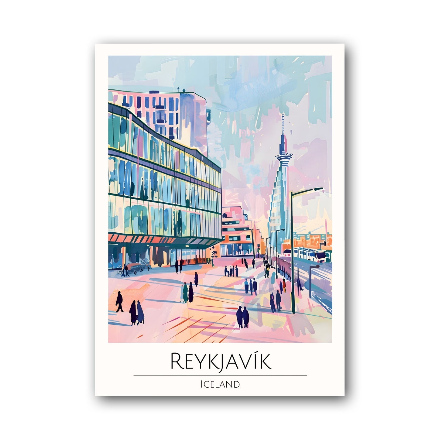 Reykjavík - Iceland Poster